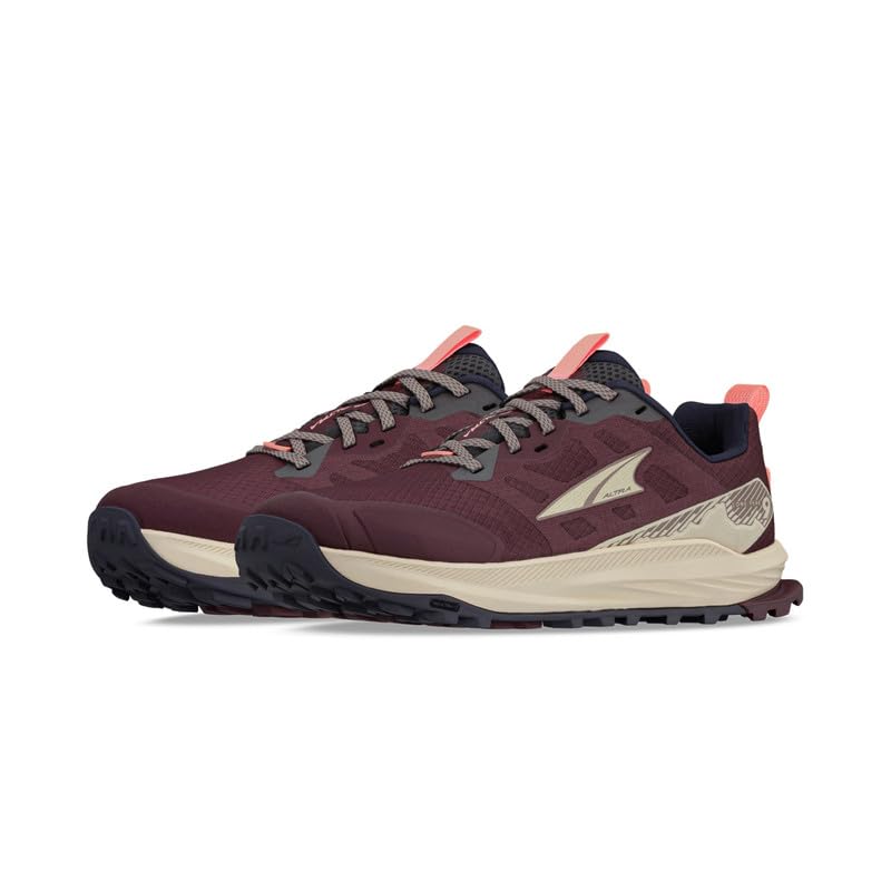 ALTRA Women's Lone Peak 9 Trail Running Shoe, Maroon, 9 - Image 5
