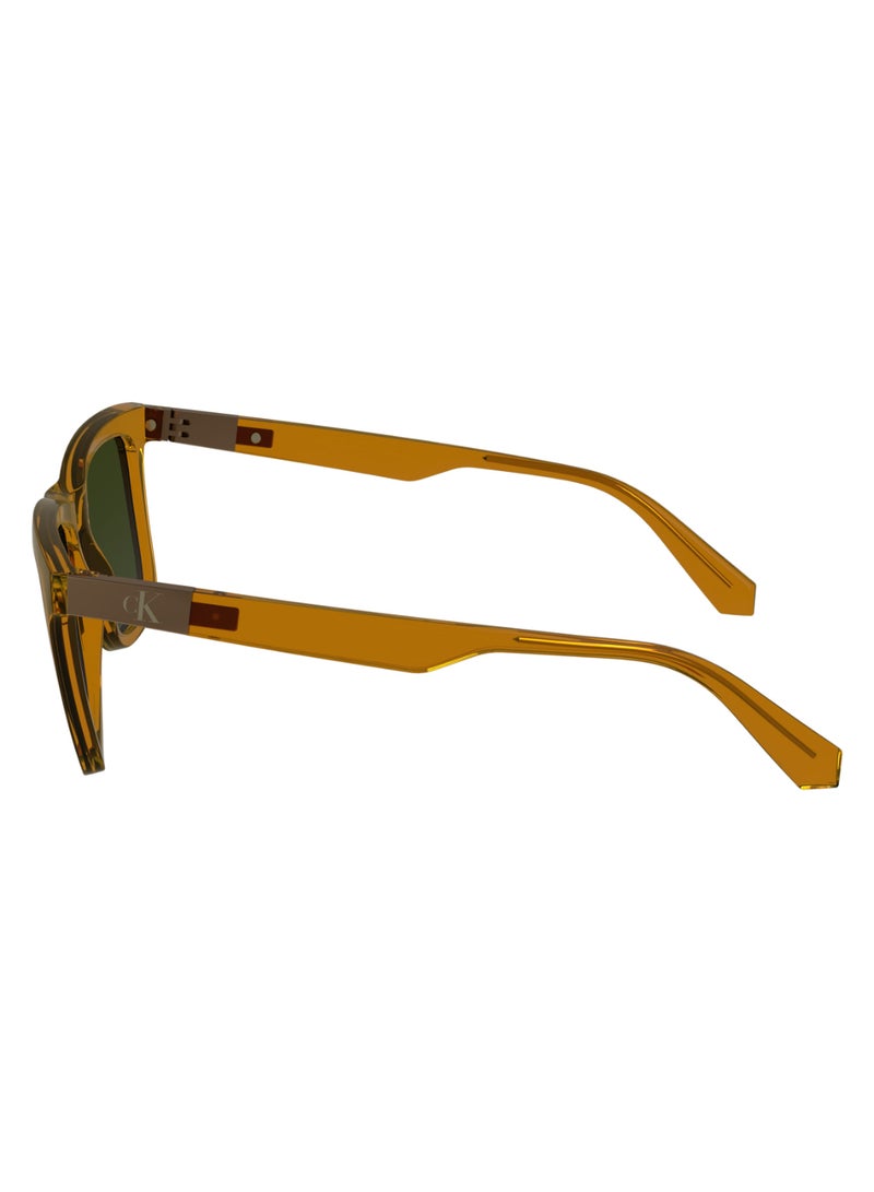 Calvin Klein Jeans FULL RIM BIO INJ-G820 RECTANGLE CALVIN KLEIN JEANS SUN CKJ24601S  5417 (261) CARAMEL - Image 4
