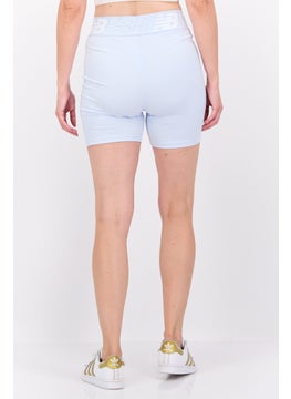 New Balance Women Sportswear Fit 5 Inseam Training Shorts, Light Blue  - Image 3