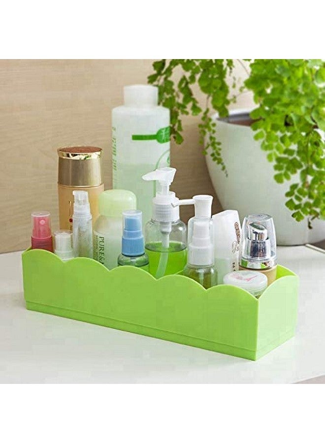 جو هوكد صندوق تخزين بلاستيكي مكون من 5 شبكات منظم أدراج للملابس الداخلية والجوارب والملابس الداخلية منظم أدراج تخزين متعدد الاستخدامات ومتين وصغير الحجم وفعال ومتين وموفر للمساحة، مجموعة من 4 قطع متعددة الألوان - Image 4