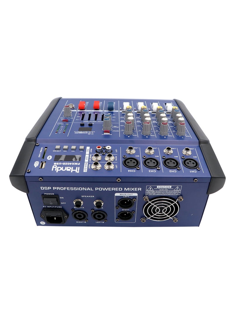 4 Channel Mixer - Blue - Image 1