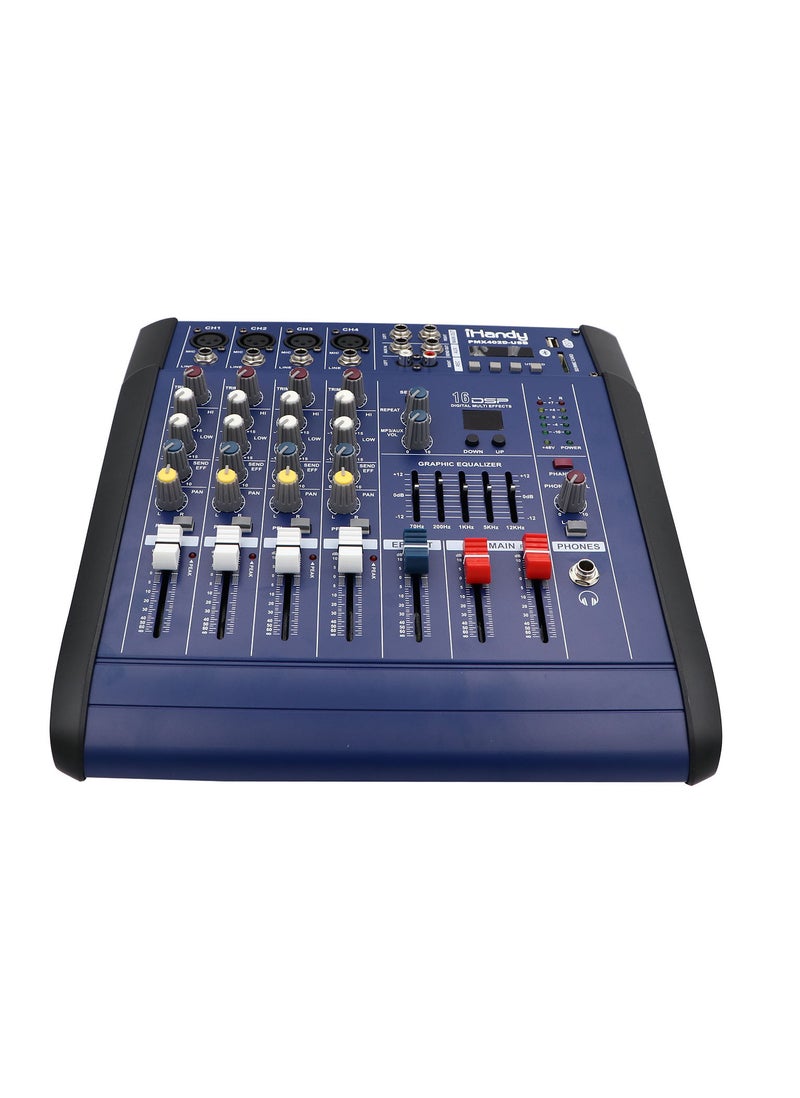 4 Channel Mixer - Blue - Image 5