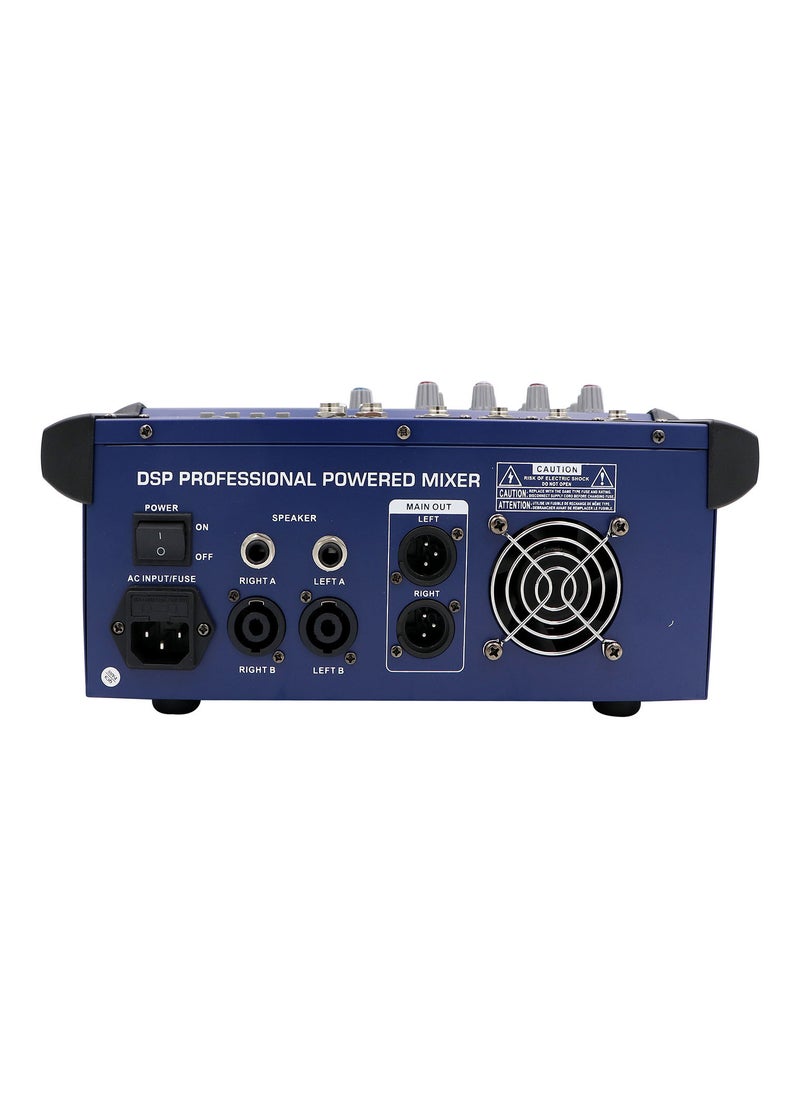 4 Channel Mixer - Blue - Image 2