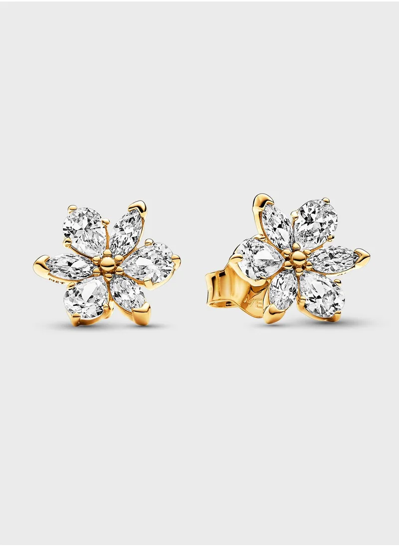 PANDORA Sparkling Herbarium Cluster Stud Earrings