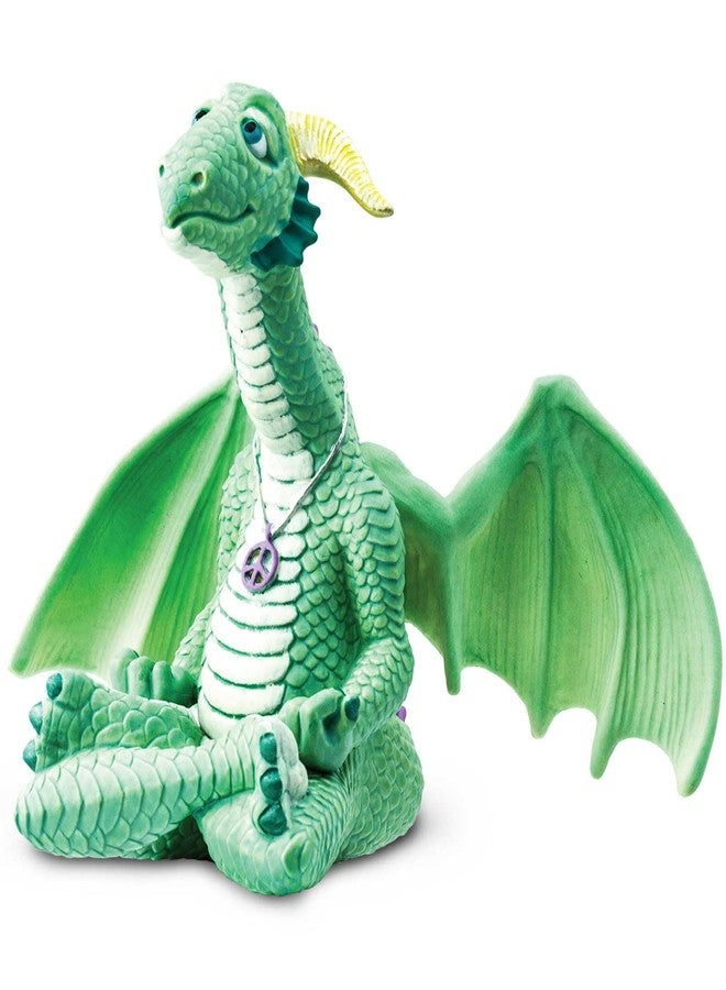 Safari Ltd. Peace Dragon Figurine - 3.75" Plastic Dragon Figure - Mythical Toy for Boys, Girls and Kids Ages 4+ - Image 1