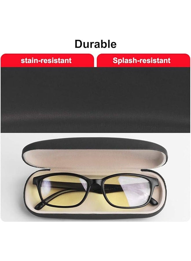 TodyJeyHo Hard Shell Clamshell Eyeglasses Case, Unisex Portable Glasses Protection Case  - Image 5