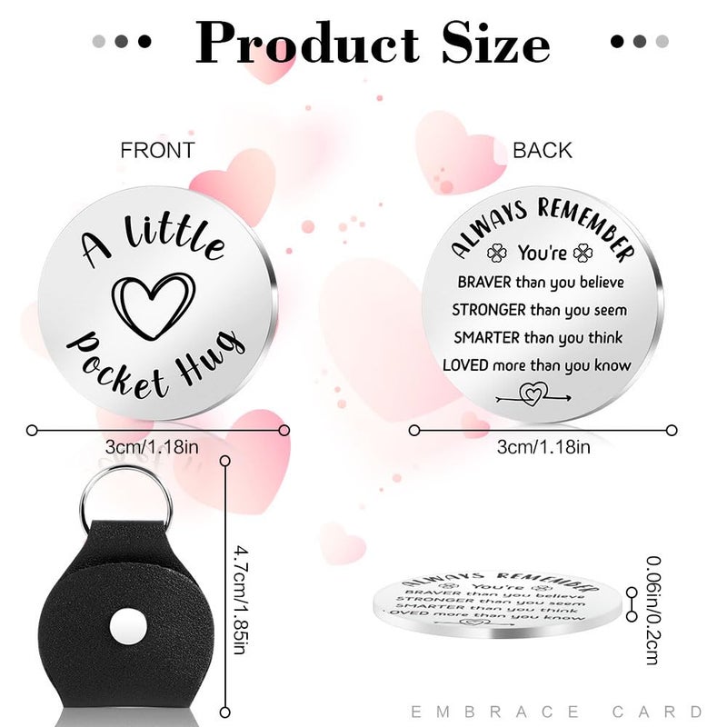 STARKET Easter Basket Stuffers For Teens Pocket Hug Token Easter Gifts For Teens Preschool Graduation Gift Inspirational Motivatation Graduation For Son Daughter Sister Easter Egg Fillers - Image 2