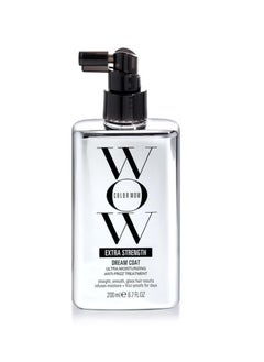 WOW COLOR WOW Extra Strength Dream Coat, powerful, ultra moisturizing, anti humidity treatment for extremely frizz prone hair; glassy smooth, straight + frizz resistant styles for up to 3-4 washes 