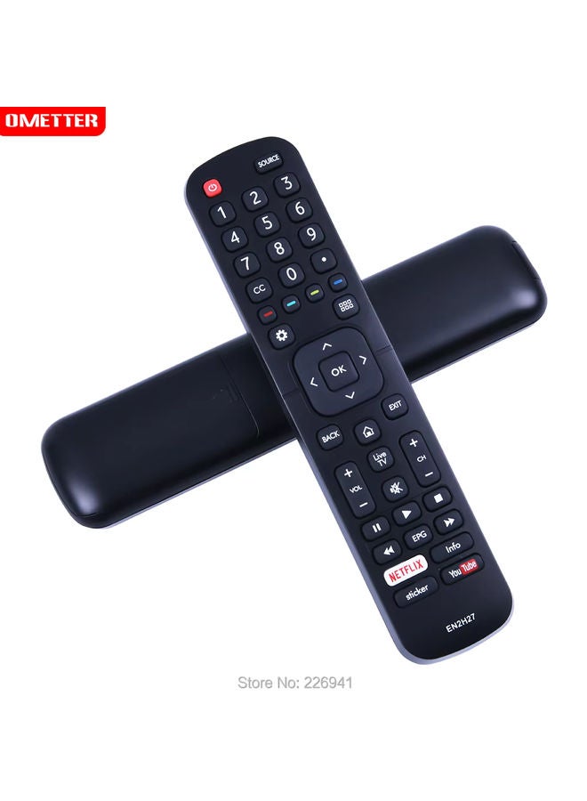 OMETTER Brand new EN2H27 RC3394408 / 01 EN2H27B EN2H27HS ER-31607R ER-22655HS for Hisense LED Smart TV Remote Control - Image 2