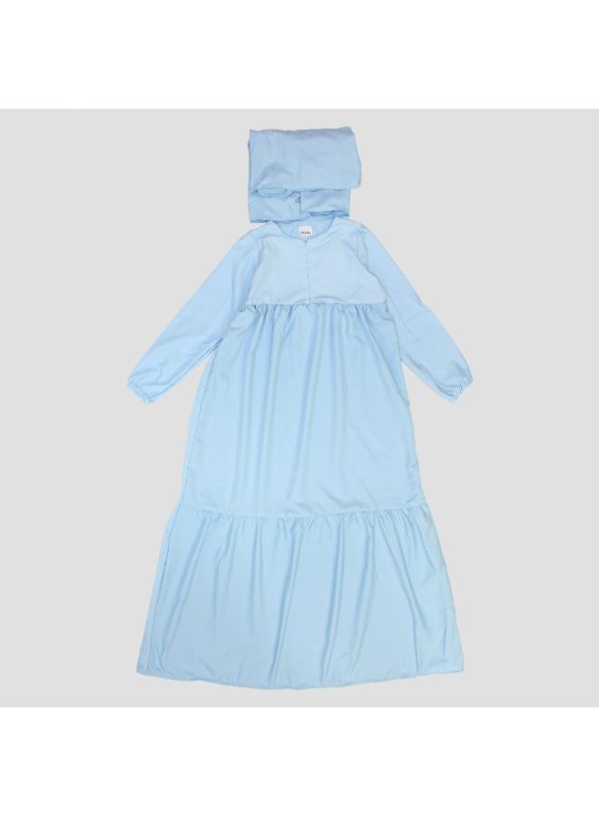 Our kids Babyblue Praying Gown "Isdal" - Image 1