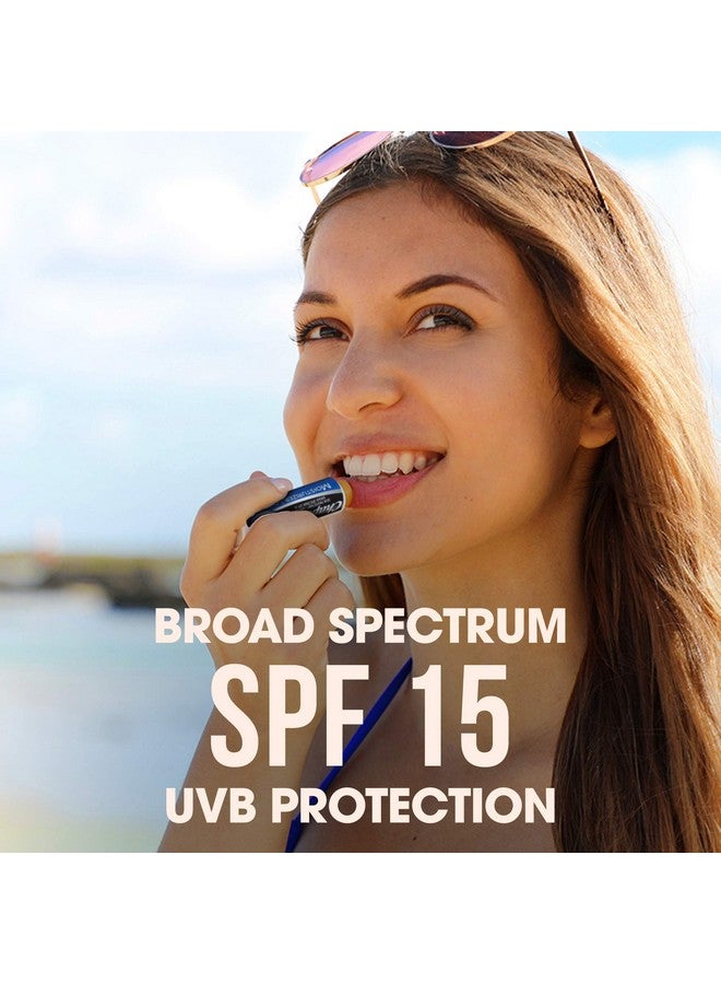 تشابستيك مرطب شفاه تشابستيك 2 في 1 للعناية بالشفاه بعامل حماية من الشمس 15، الأصلي - مرطب شفاه واقٍ من الشمس مع الصبار وفيتامين هـ، 0.15 أونصة لكل عبوة - Image 4