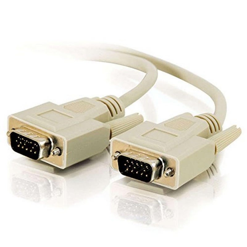 C2G 09455 VGA Cable - Economy Series VGA (SVGA) M/M Monitor Cable, Beige (10 Feet, 3.04 Meters) - Image 5