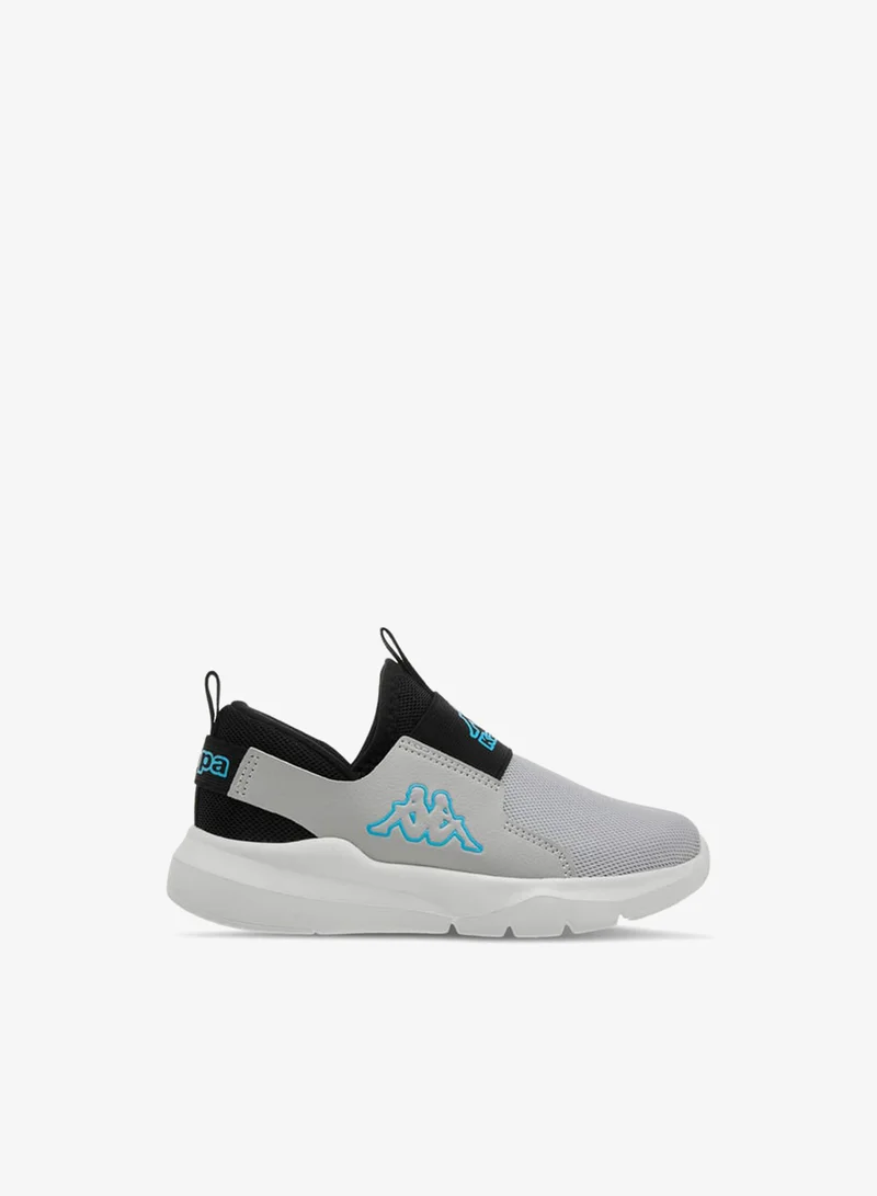 Kappa Boys' Logo Detail Slip-On Sports Shoes with Pull Up Tab