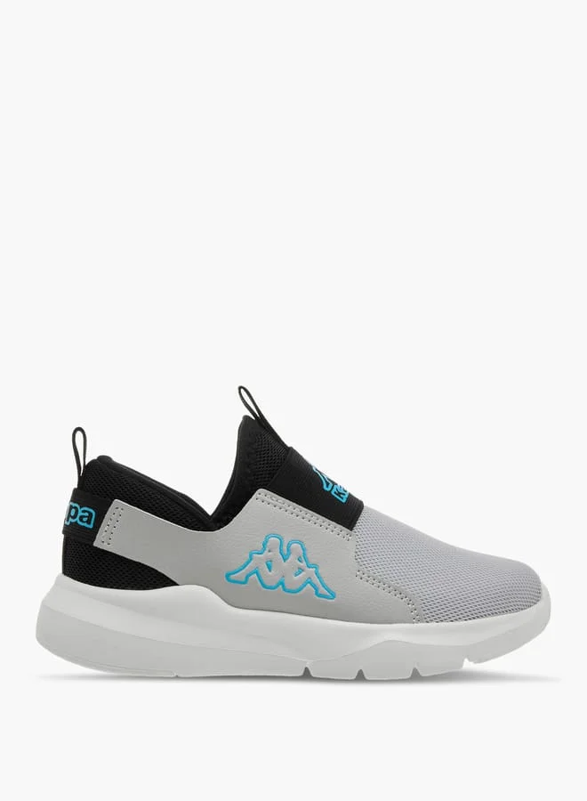 كابا Boys' Logo Detail Slip-On Sports Shoes with Pull Up Tab