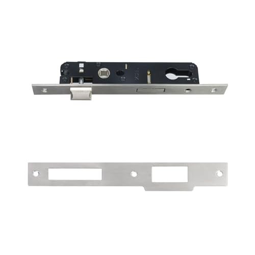 Risbay 1PCS Silver Aluminum Alloy 2 Point Bolt Mortise Lock Replacement Fit for Pella Storm Door Handle Set Part with Screws - Image 3