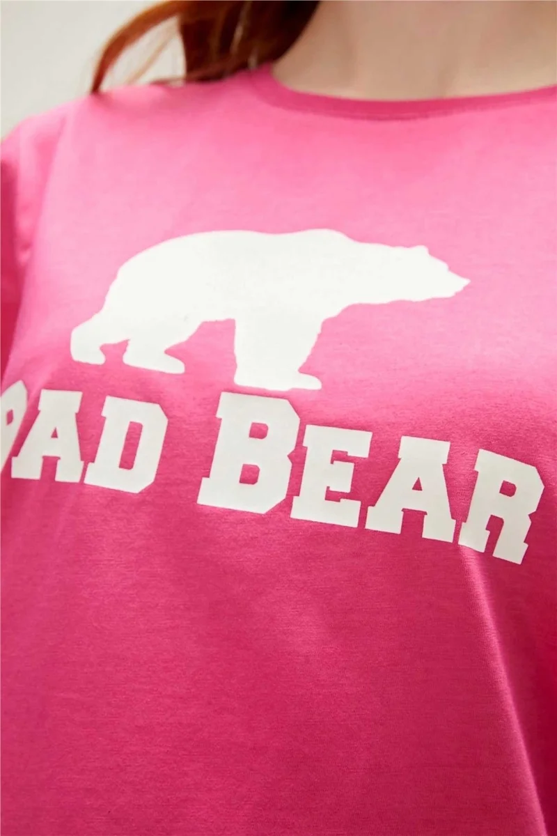 Bad Bear Logo Women's T-Shirt 2 03.07.010-C124 2 03.07.010-C124010