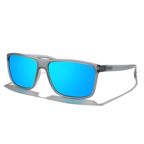 MERRY'S Rectangular Polarized Sports Sunglasses for Men Women Cycling Driving Fishing UV400 Protection S8225 - Image 1