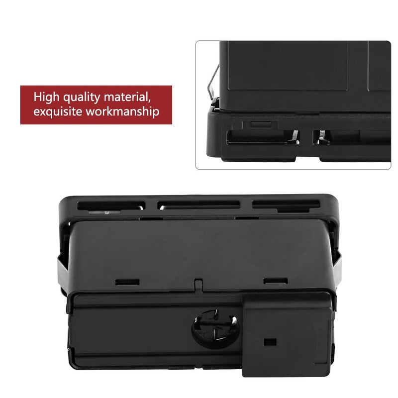 Keenso E46 Hazard Switch, Durable Unlock Button Door Lock, Interior Trim Switch for E46, 3 Series, E53, E85, 325, X5 (Compatible with 613183618920) - Image 2