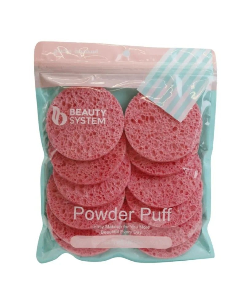 Beauty System Multiuse Makeup Sponge Pink12 Pieces
