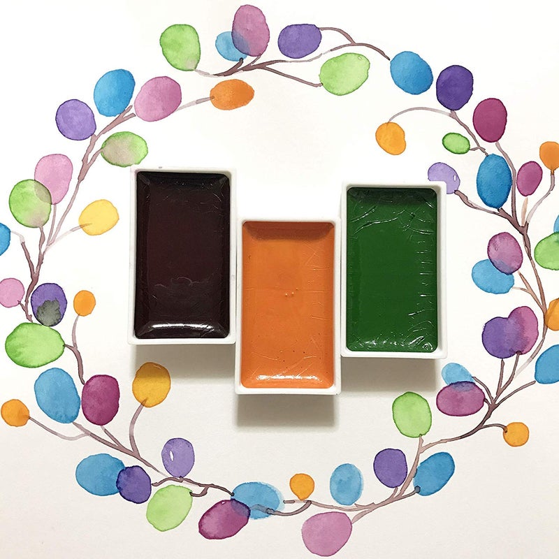 Zig أقلام زيج كوريتيك غانساي تامبي المائية، مجموعة 48 لون متعددة الألوان - Image 3