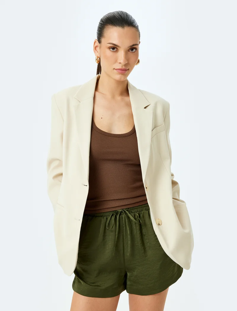 كوتون Mini Satin Shorts