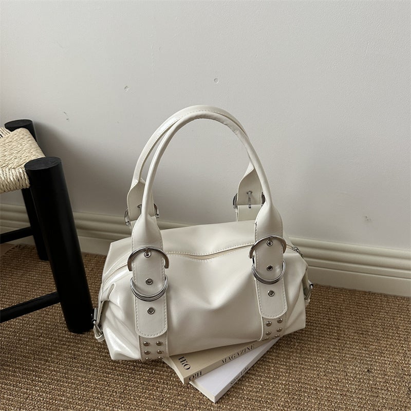Eighth Element Women's PU Shoulder Bag 2026 New Style with Rhinestones - Image 1