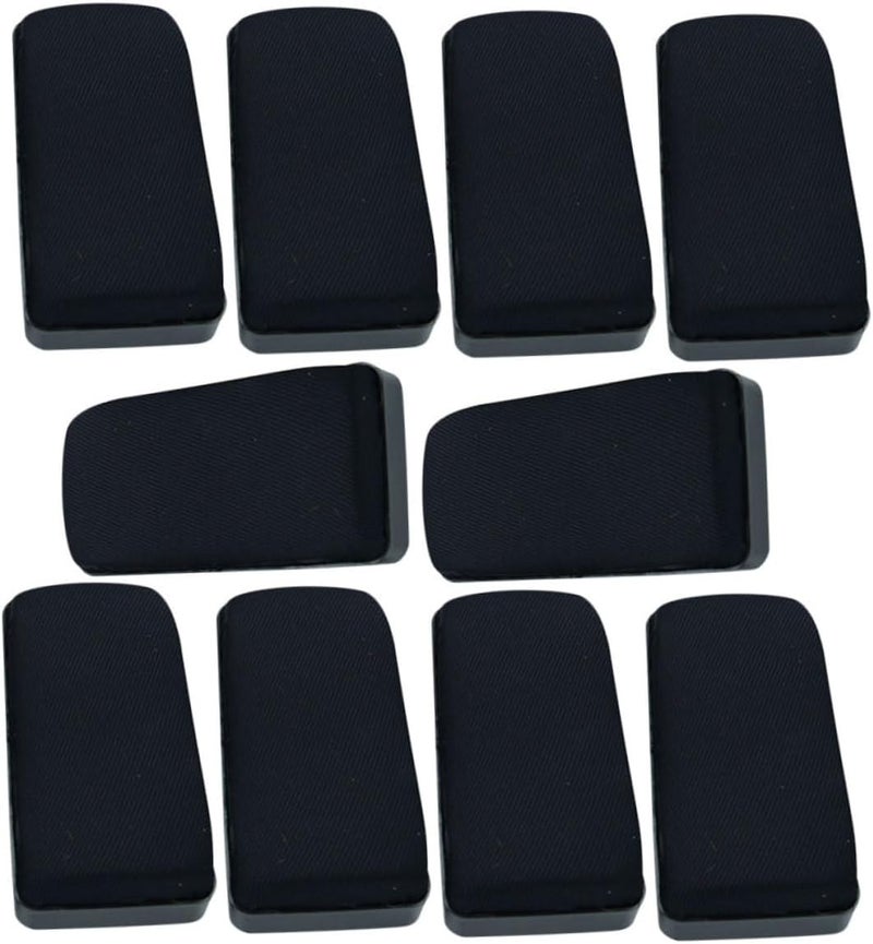 Lurrose 10pcs Dry Erase Board Erasers Lightweight Blackboard Cleaners for Classroom Office and Home Use Comfortable Grip and Compatibility Chalk and Markers - Image 1