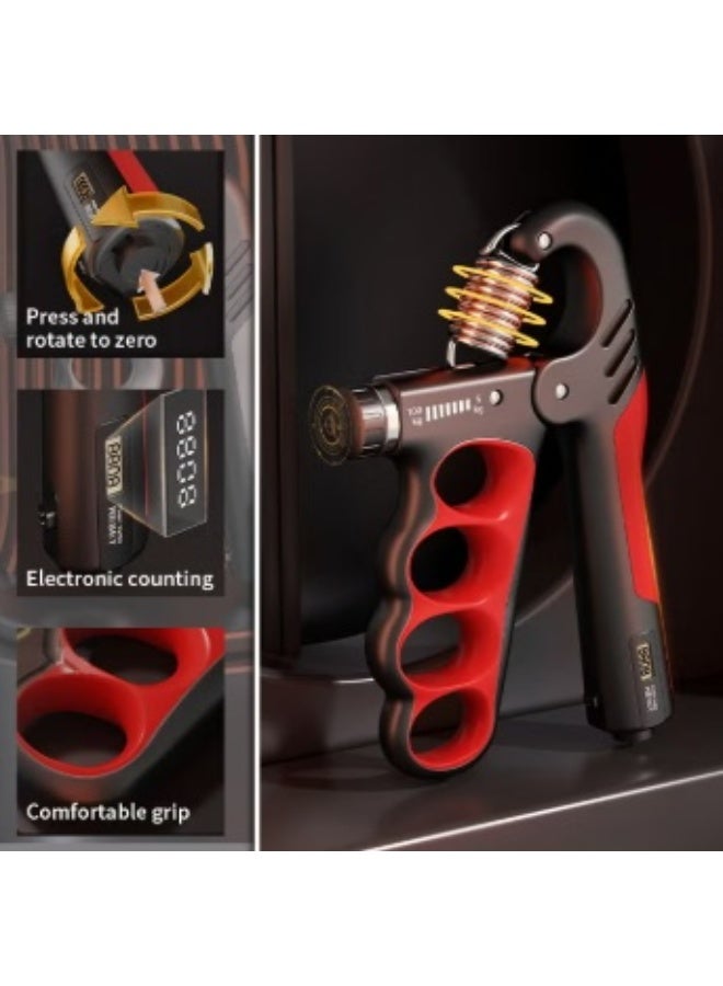 اكتيف8 ماركة أكتيف8 – مقوّي قبضة اليد القابل للتعديل قوة قبضة قابلة للتعديل ٥ - ١٠٠ كجم - Image 3