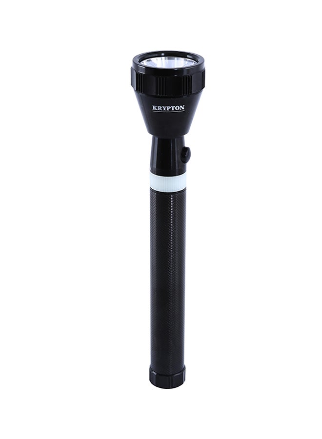 KRYPTON Rechargeable LED Flashlight - High Power, Super Bright CREE LED Torch Light, USB Charging - Powerful Torch for Camping Hiking Trekking Outdoor Black - Image 3