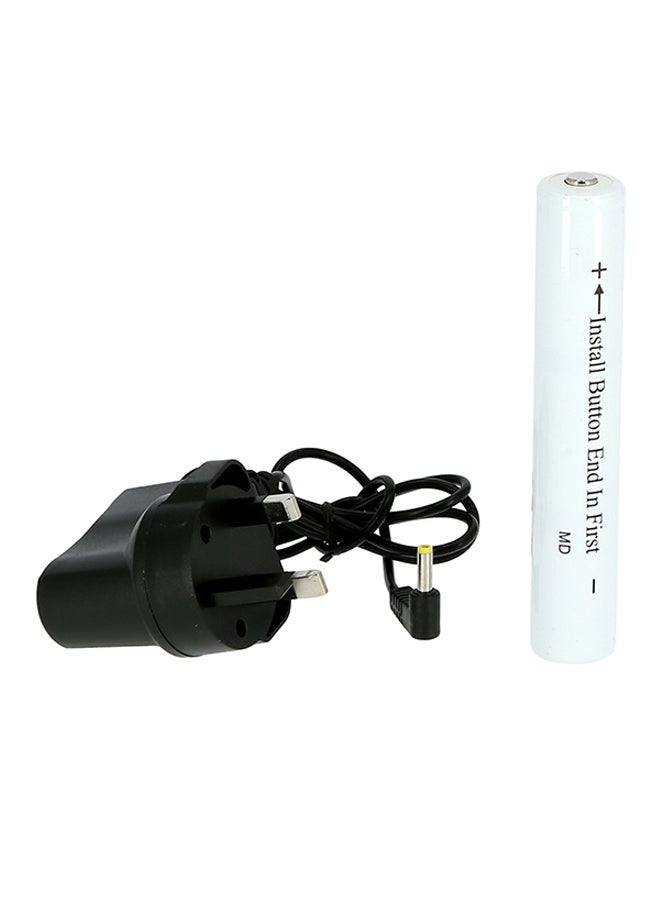 KRYPTON Rechargeable LED Flashlight - High Power, Super Bright CREE LED Torch Light, USB Charging - Powerful Torch for Camping Hiking Trekking Outdoor Black - Image 4