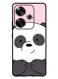 Theodor Protective Case Anti Scratch Shock Proof Bumper Cover For Xiaomi Redmi Turbo 3 Panda Smiling  - Image 1