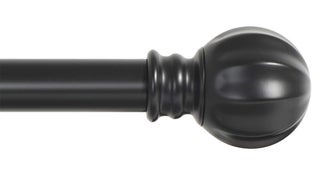 Ivilon Curtain Rod with Ball Finials  1 inch Pole 28 to 48 Inch Black - pzsku/ZCF81791AF026CCDC382CZ/45/1749491786/14d31c13-e8e7-4617-89ba-925dcc675076
