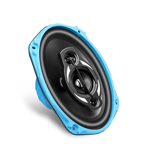 RECOIL RCX694 Echo Series 4-Way 6X9-Inch Car Audio Coaxial Speaker System with Grilles, Sold in Pairs - Image 4