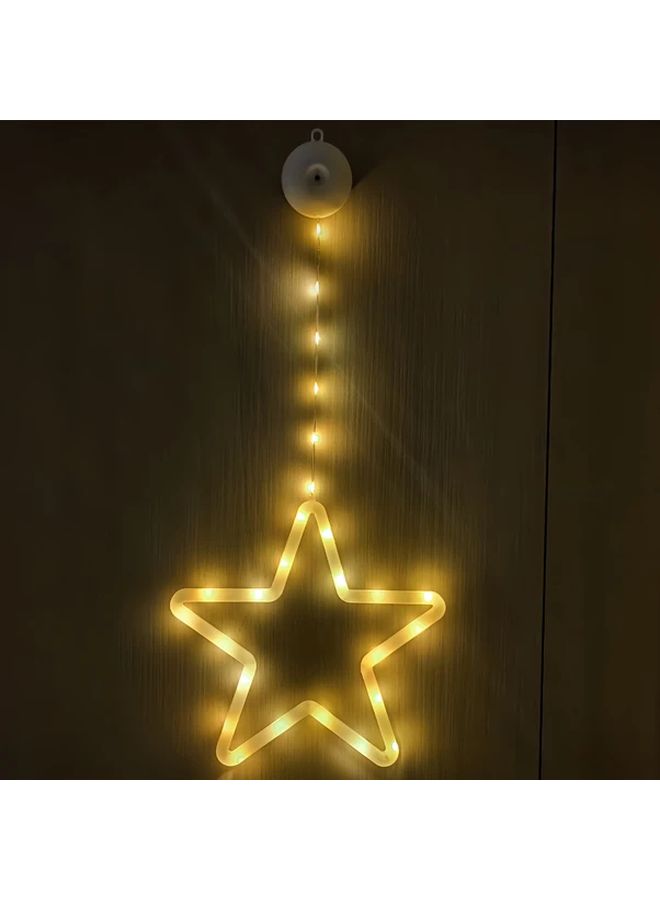 Suction Cup Star Light RGB Multicolor 12 Modes Warm White LED For Holiday Party Decor - Image 2