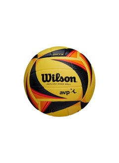 Wilson AVP OPTX Replica Beach Volleyball – Official-Size, High-Visibility Design for Superior Control & Outdoor Play  - Image 1