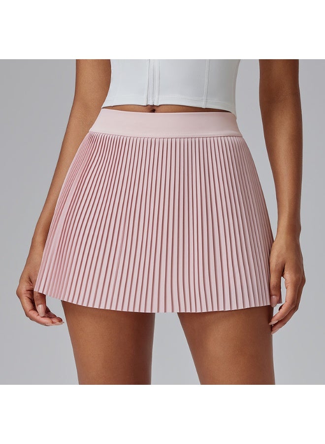Pleated Tennis/Golf Sport Skirts Running Women Summer Breathable Sweat Shorts High Wais Outdoor Sports  - Image 1