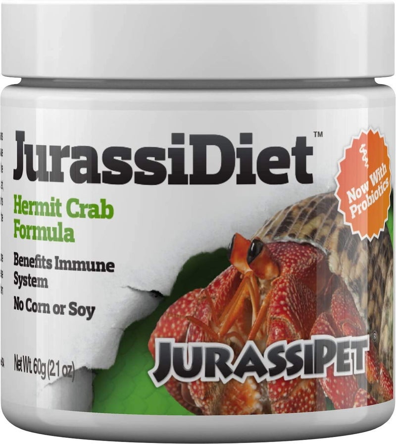 Seachem JurassiDiet - Hermit Crab, 60 g / 2.1 oz.