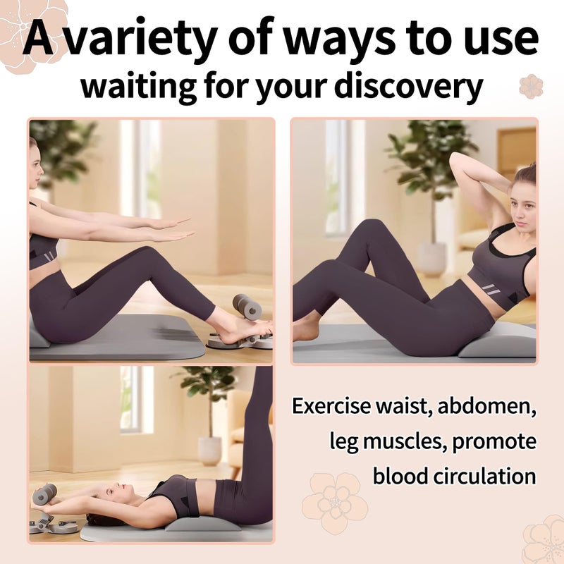 ISMIER Sit Up Bar Foot Holder Heigh Adjustable - Sit Up Assistance Device with 2 Strong Suction Cups - Essential Ab Workouts & Core Exercise Equipment for Home Workouts (BLACK) - Image 5