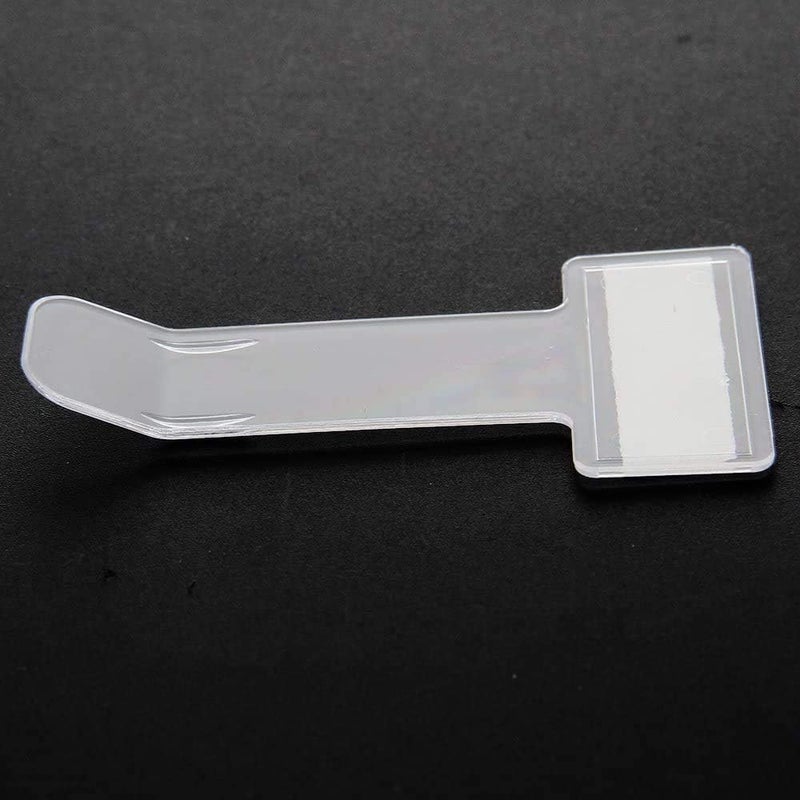ROMILAS 2 Pcs Car Transparent Invoice Ticket Folder Car Windscreen Window Parking Permits Ticket Holder Clip - Image 2