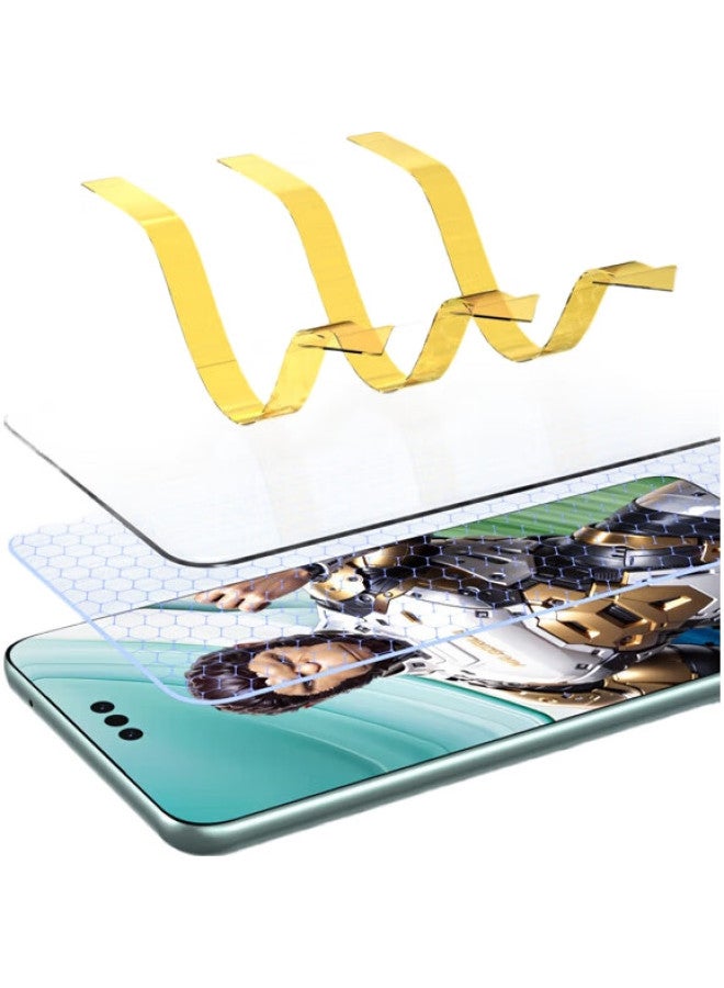Blueo Gorilla For Huawei Mate60pro Mobile Phone Film Ar Transparent Mate60pro+ Tempered Glass Film 60rs Extraordinary Master Of Anti-reflection Fingerprint Protective Film. - Image 2