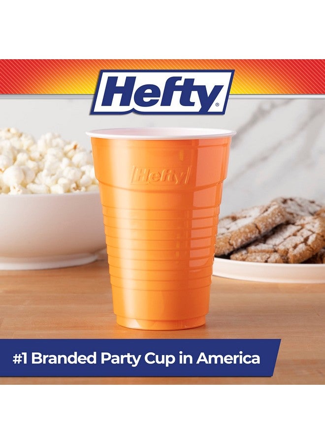 Hefty Party On Disposable Plastic Cups, Assorted, 16 Ounce, 100 Count - Image 3