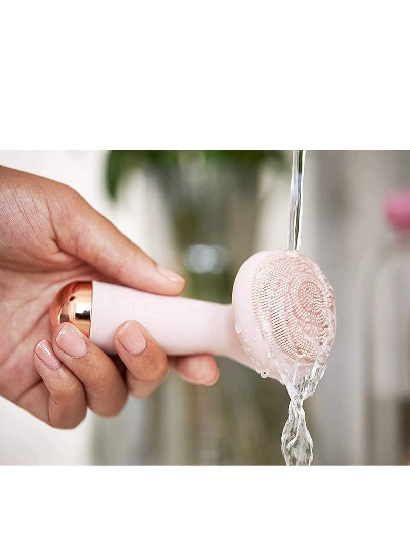 Finishing Touch Flawless Cleanse Silicone Face Scrubber and Facial Cleanser - Image 4