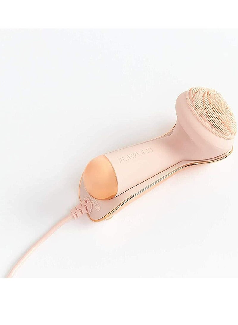 Finishing Touch Flawless Cleanse Silicone Face Scrubber and Facial Cleanser - Image 3