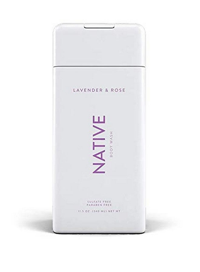 native Ative Body Wash Lavender & Rose 11.5 Oz (340Ml) - Image 3