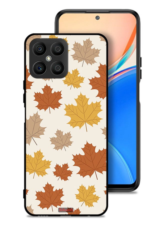 Tolwak Honor X8 4G Protective Case Cover Autumn Leaves - Image 1
