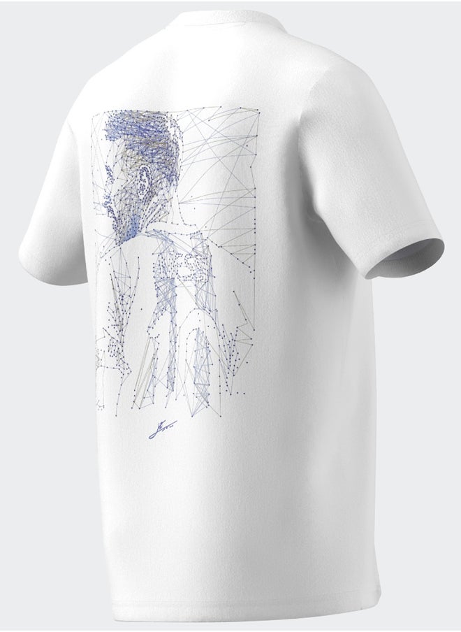 Adidas - Messi Graphic T-Shirt - Image 1