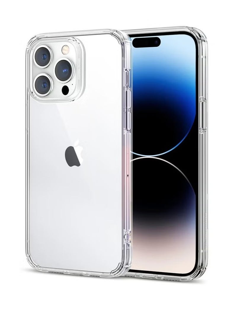 Prostyle iPhone 14 Pro Max Clear Case (6.7-inch), Anti-Yellowing, Drop Protection, Slim Thin Cover, Crystal Clear Phone Case - Image 1