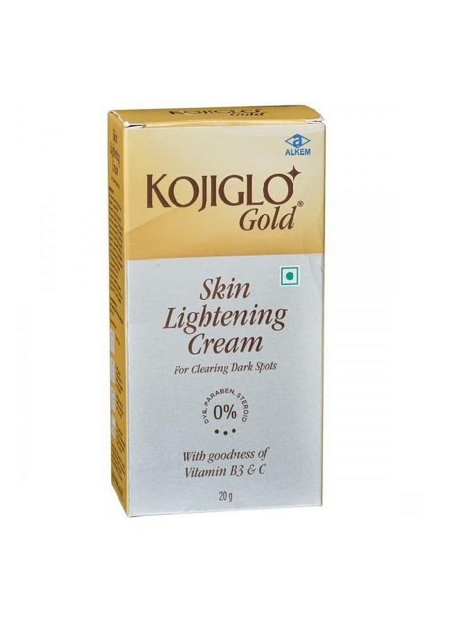 New Kojiglo Gold Skin Lightning Cream 100% Natural Lightning Cream Face Cream For Lightning Skin And For Clearing Dark Spots For Womens And Mens Pack Of (1) 20Gm - pzsku/ZCF826789A24B60ECF23CZ/45/_/1720853230/a5e2ba2c-41ac-4b5c-90d4-edef9d1856a1