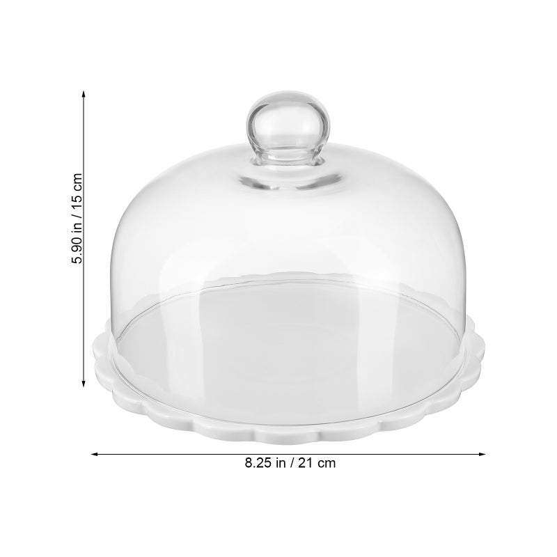 1 Set of Protective Cake Cover Food Hood Dessert Cake Cover for Kitchen Dining Bakery Pastries Display - Image 3