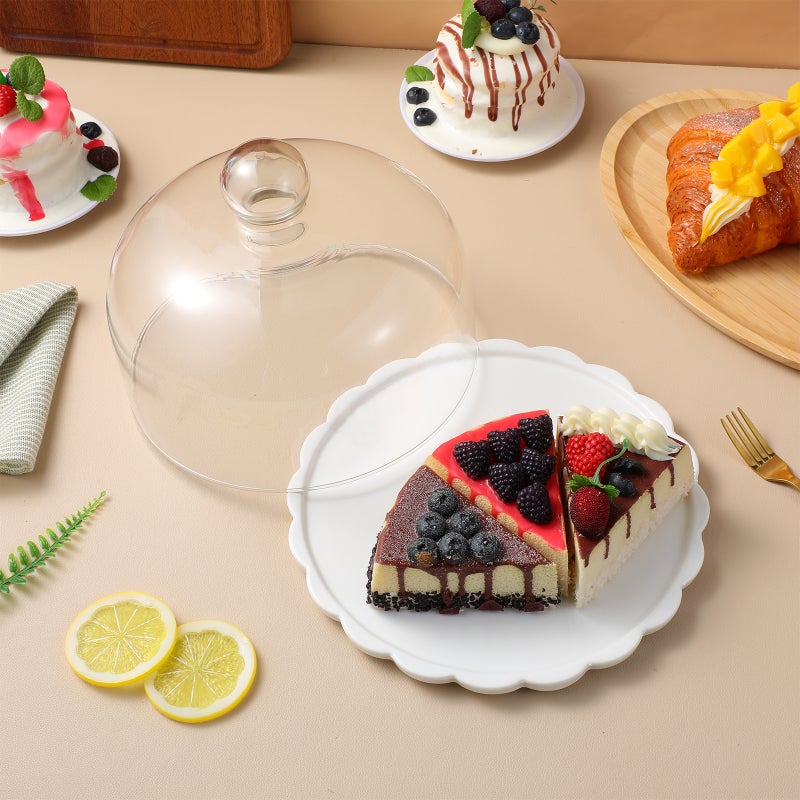 1 Set of Protective Cake Cover Food Hood Dessert Cake Cover for Kitchen Dining Bakery Pastries Display - Image 4